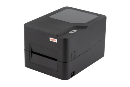 принтер этикеток атол dt540, термо-трансфер, 300 dpi, usb, ethernet (66995)